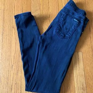 Hudson skinny jeans dark denim size 28